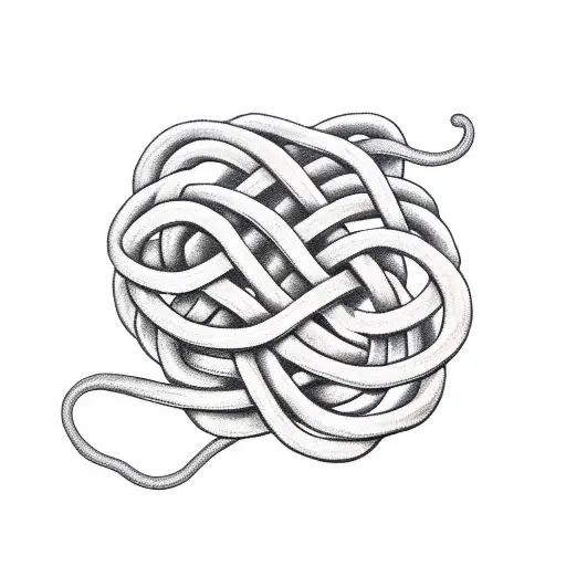 Witch Knots Ropes Symbol A