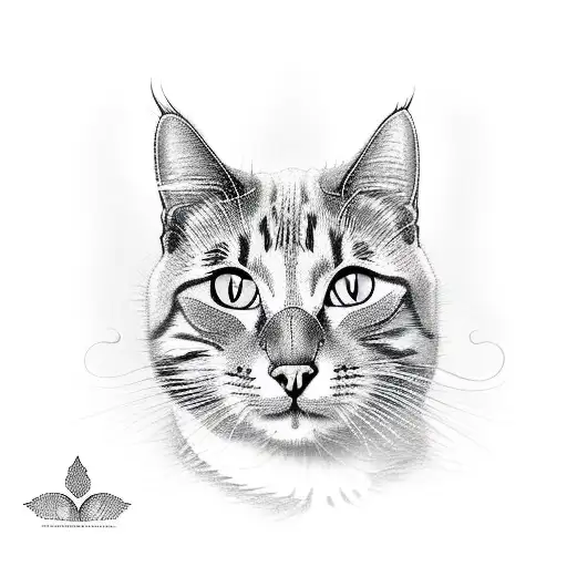 Cat Sniffing Butterflies With Selmicolon Bodys