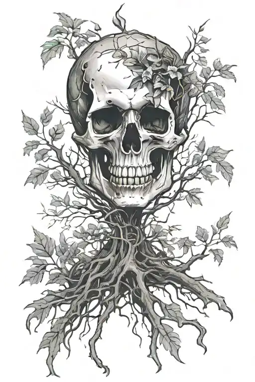 Forest Skull Ghost Of Communism