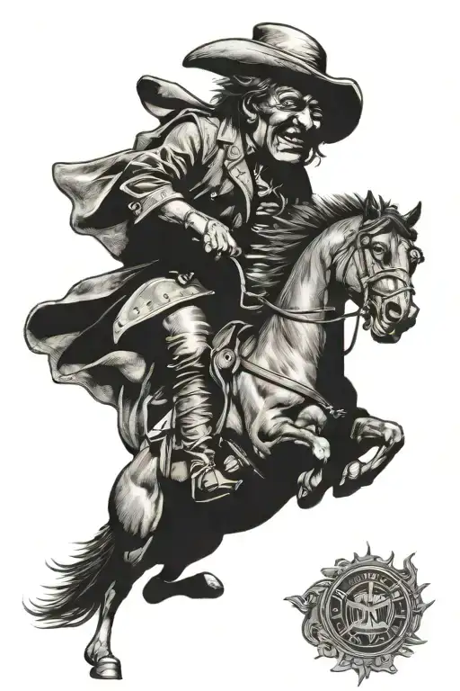 Ween Boognish Riding A Horse