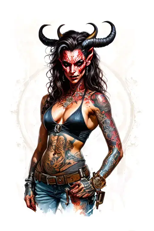 Demon Woman Mechanic