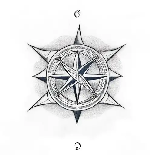 Wind Rose Anchor