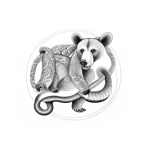 Bear And Snake