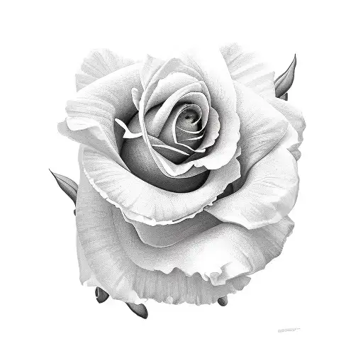 Rose Daffodil And Holly