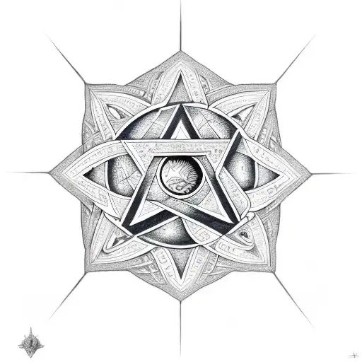 The Chaos Star In Valknut
