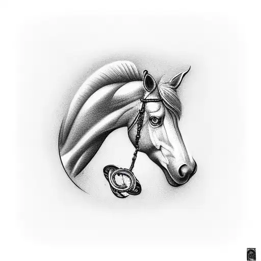 Horse Shoe With Number 78957