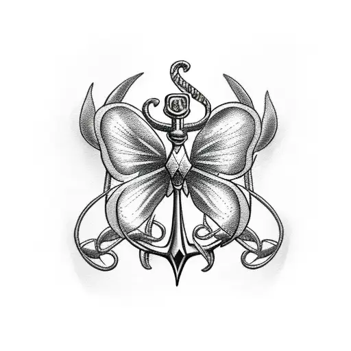 Book Butterfly Anchor Flowers