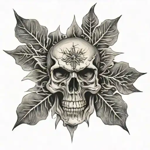 Skull Snowflake