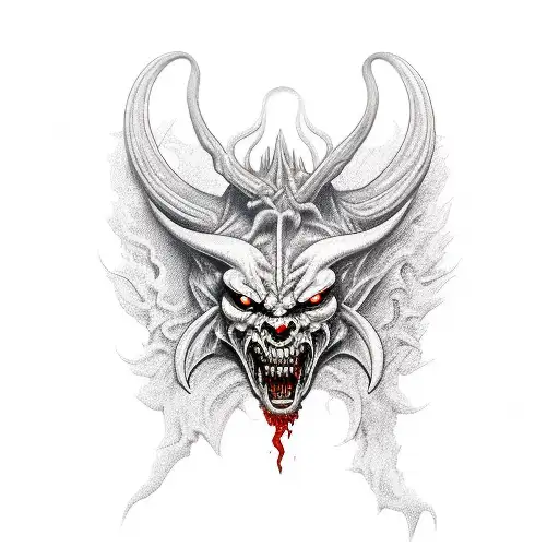 Demon Honding A Weapon