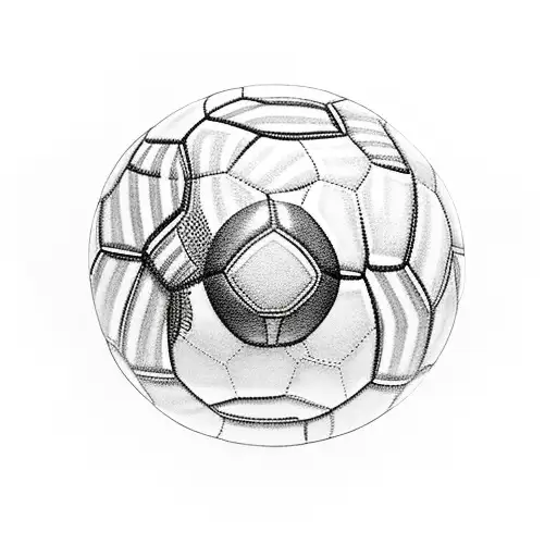 A Stairway To Heaven With A Little Boy Juggling A Soccer Ball