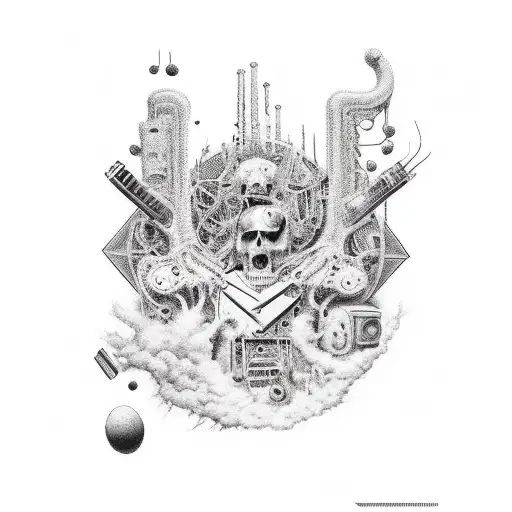 Guy Selestial Being Surrounded By Music