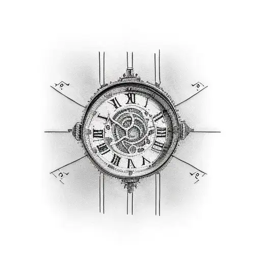 Mini Wrist Tattoo Of Roman Numerals Of 9 March 2023 That's Connected To A Music Bar