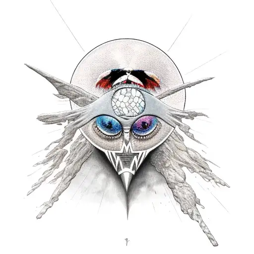 Raven With The Earth In Its Talons