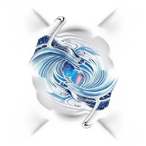 A Ocean Wave On Wrist