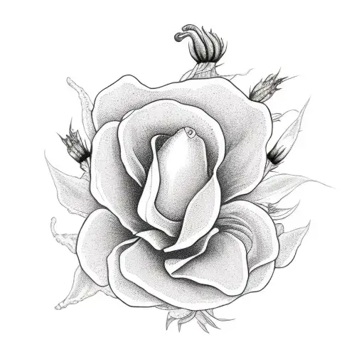 Reaper Picking A Dead Flower