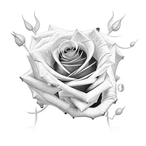 Rose Stem Arm Sleeve