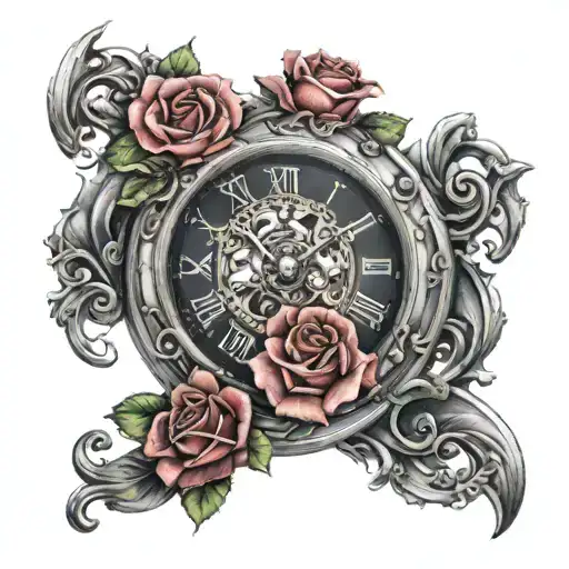 Chest Rose Timepiece Merging