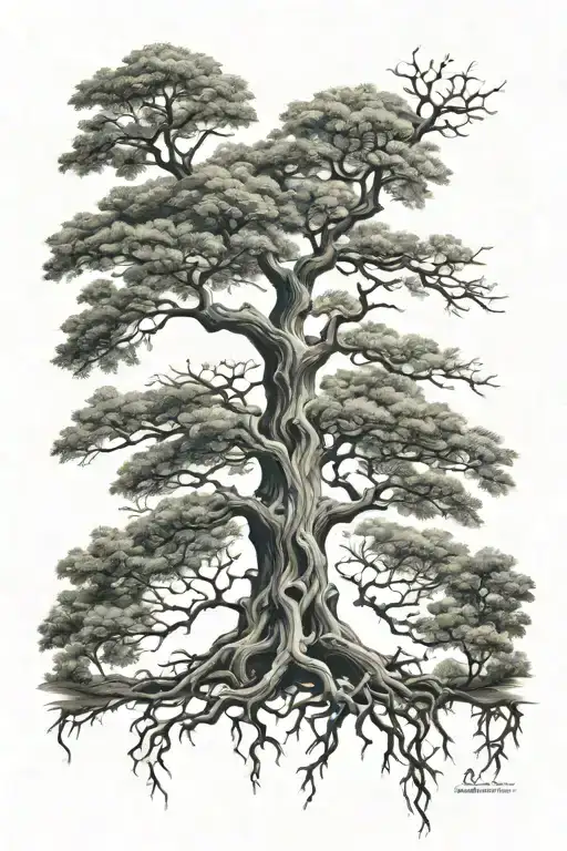 Symmetric Ancient Strong Tree