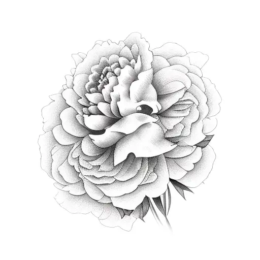 Peony And Music Note