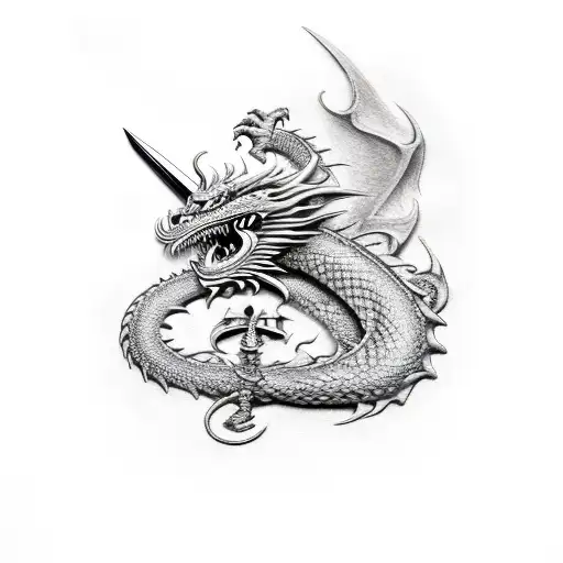 Dragon Arounding Sword