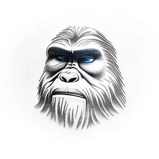 Bigfoot American Flag