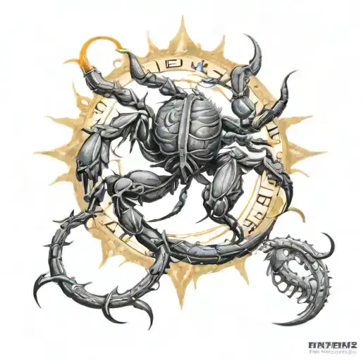 Sun And Zodiac Sign Scorpio