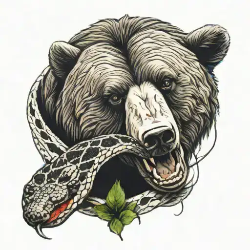 Bear Vs Snake