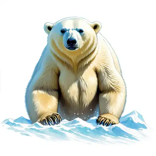Oso Polar Bear Standing
