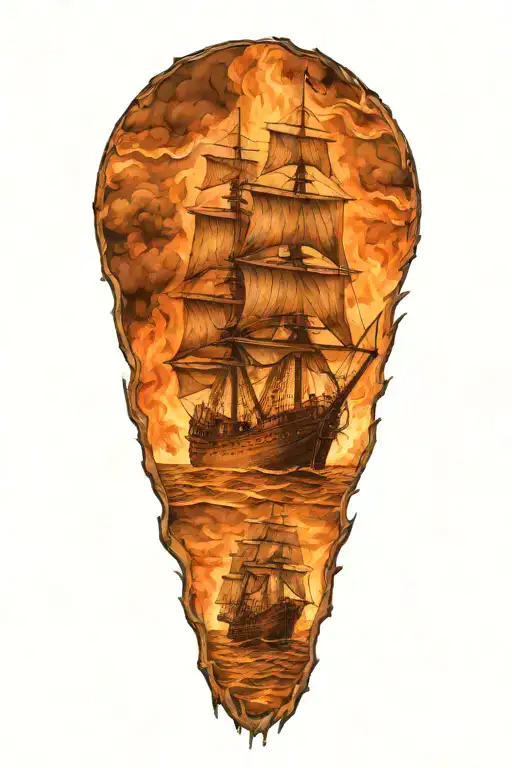 Burnt The Ships And Don't Look Back