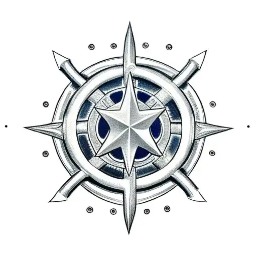 Use This Star But Add An Anchor On The Bottom