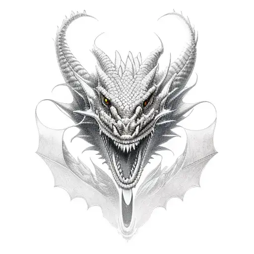 Mighty Dragon Head