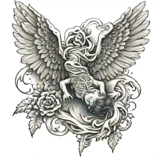 Ikarus Falling Angel Memento Mori