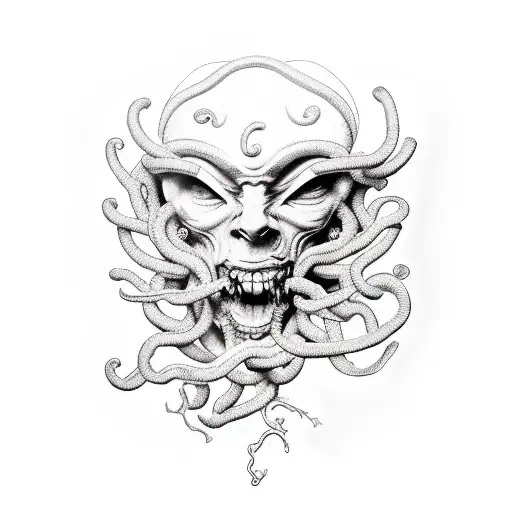 Medusa Story Full Sleeve