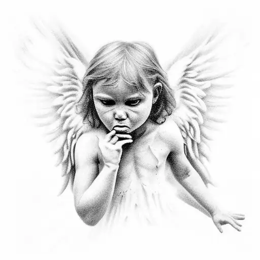 Angel Crying For A Warrior