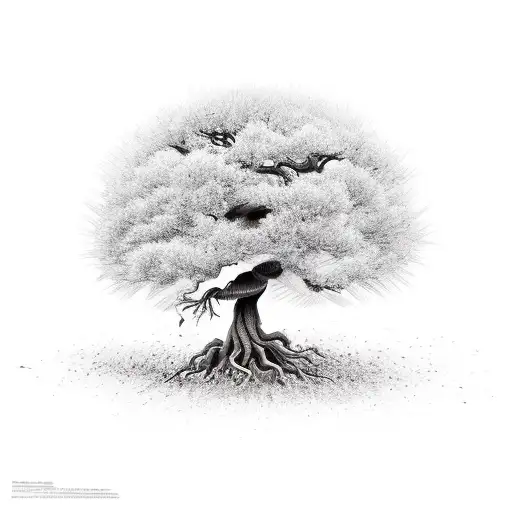 Tree Bending In Wind