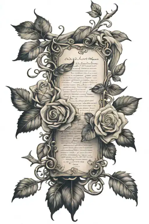 Christian Scripture Verse Flowing