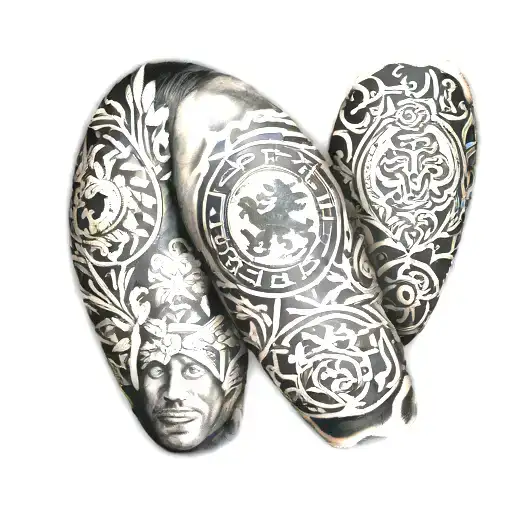 Tongan Irish Scottish Fijian Arm Sleve Tattoo On My Arm