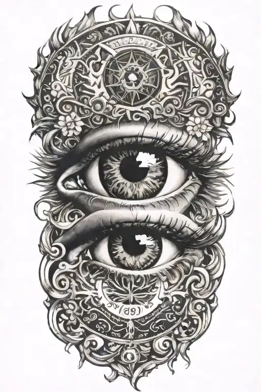 Eyes And Fire Sun Florida