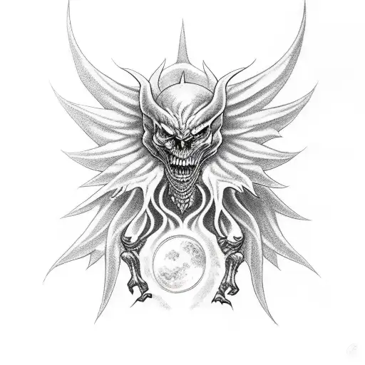 Dark Theme Of Mythical Creatures Good Vs Evil