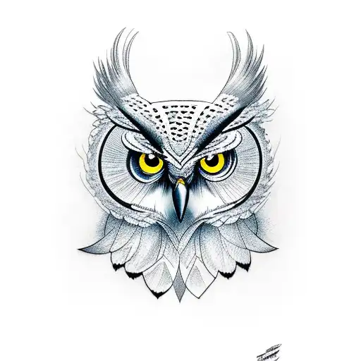 Tattoo Of Owl