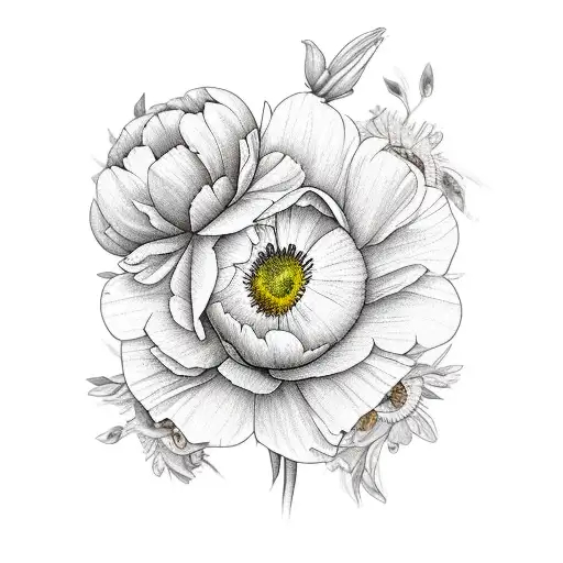 Poppy Peonies Daisy Tulip Lilac Roses Sunflower