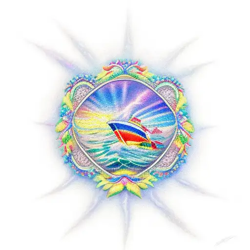 Beach Rainbow Paradise