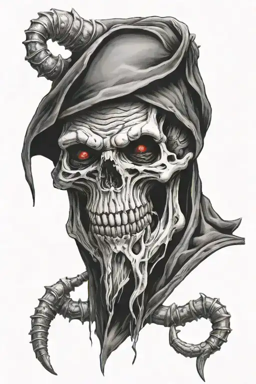 Muscular Reaper Evil