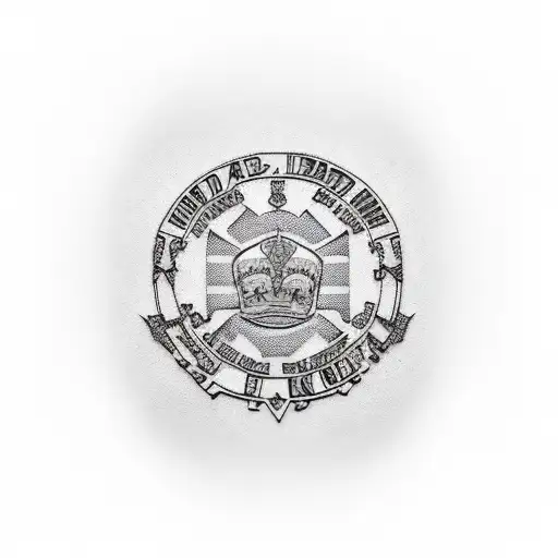 Uk Army Style With The Word Dad