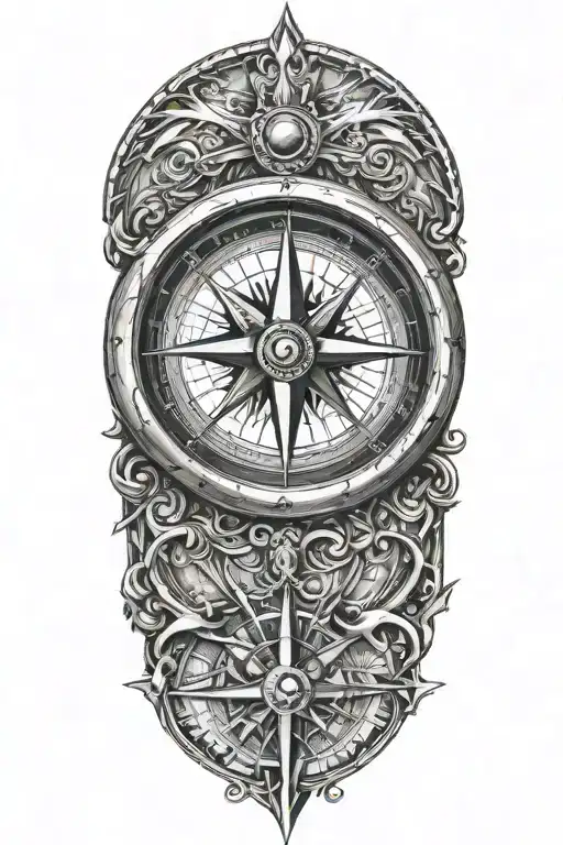 Silver Compass