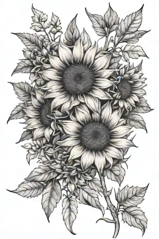 Sunflower Mix Bouquet Meaningful