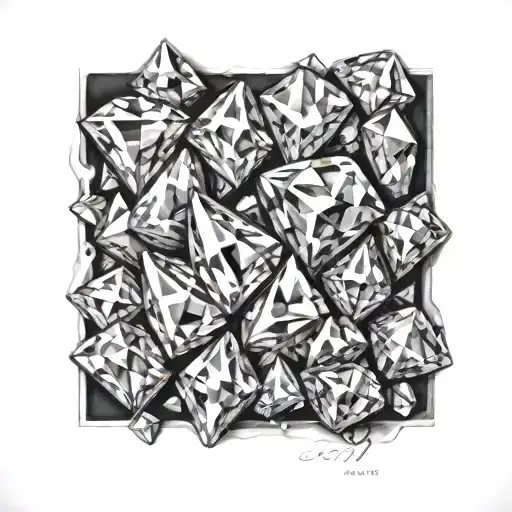 Pile Of Diamonds