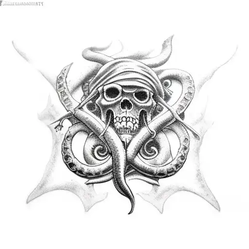 Kraken Sinking Pirate Ship