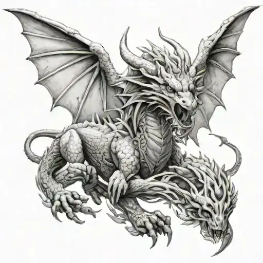 Bull Wings Of Dragons