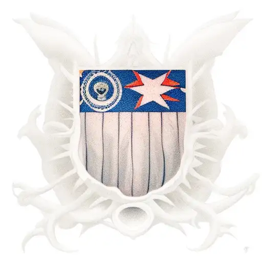 Coquipuerto Rican Flag Guitar